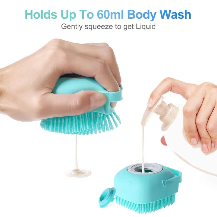 Pet Shampoo massaging Brush 80ml