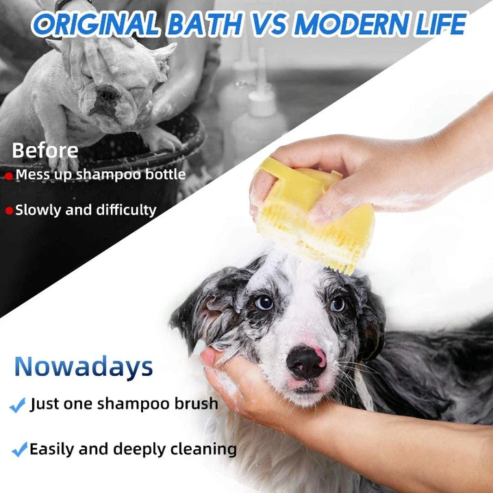 Pet Shampoo massaging Brush 80ml