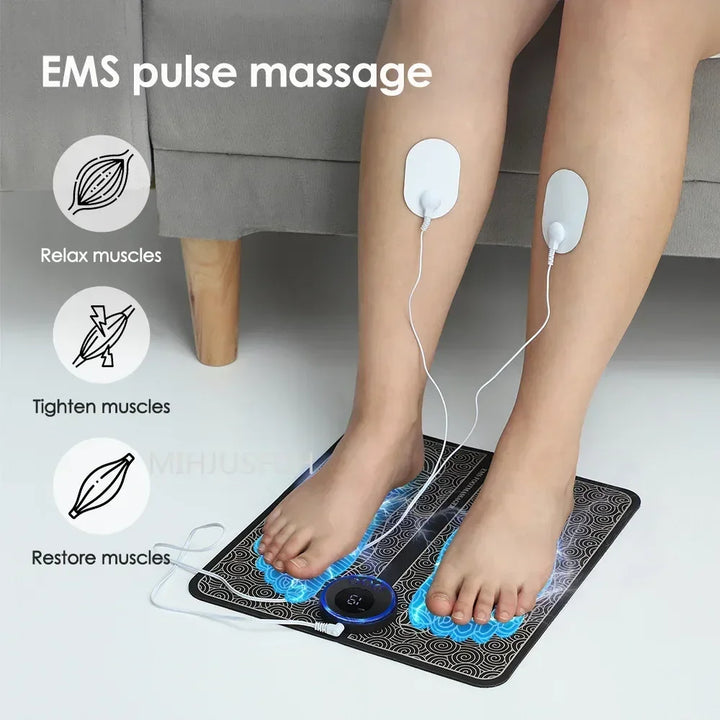 Electric Massager with Remote Control - 8 Speeds and 19 Intensities