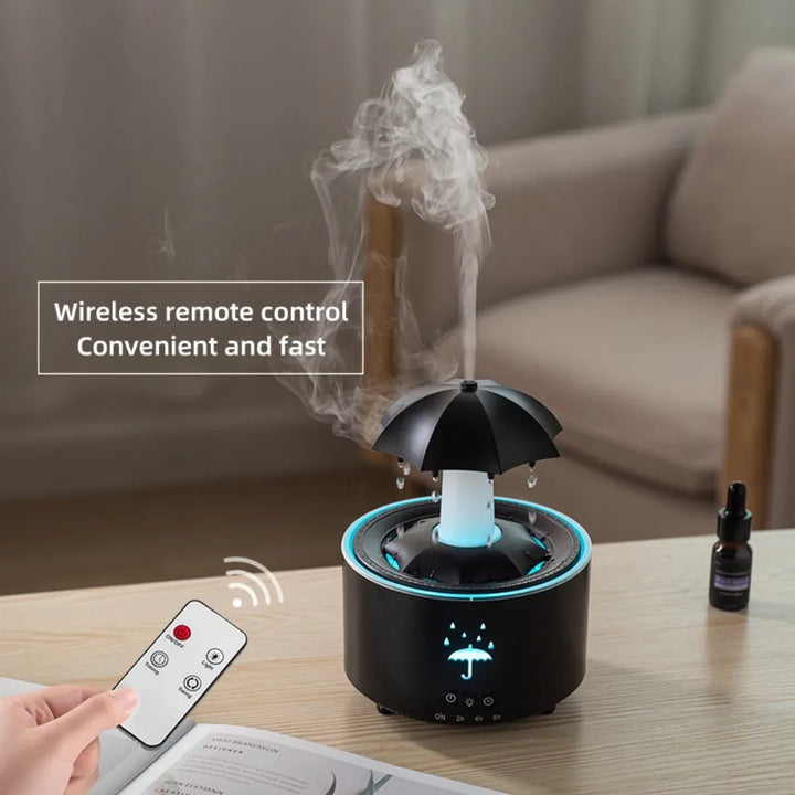 Rotating Umbrella Water Aroma Drop Diffuser