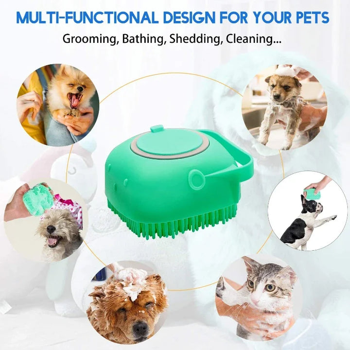 Pet Shampoo massaging Brush 80ml